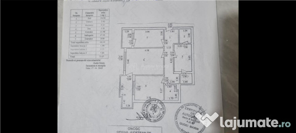 Apartament 3 cam et 2 decomandat renovat zona Colfescu 