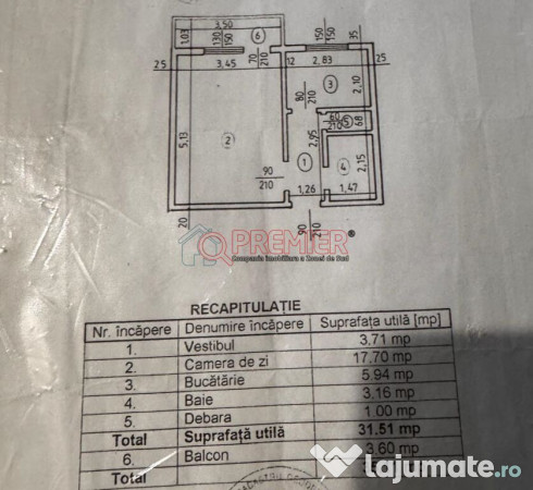 Sector 4 - Garsonieră - Mobilata - Parcare ADP - 