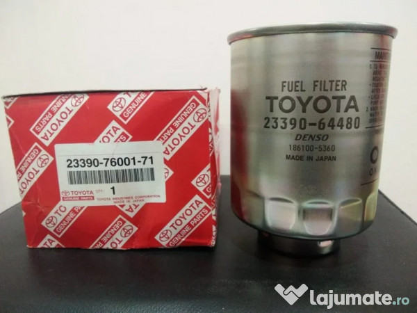 Filtru combustibil Toyota original OEM 233907600171 stivuitoare diesel 