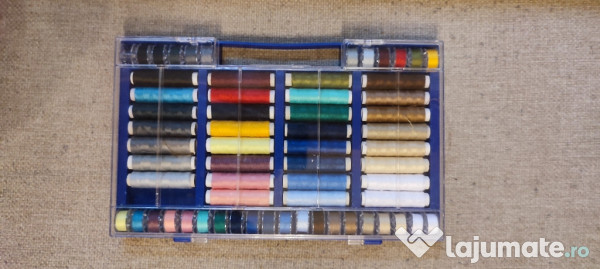 Masina cusut MINERVA Smart12 + 2 truse accesorii diverse + 4 set ace 