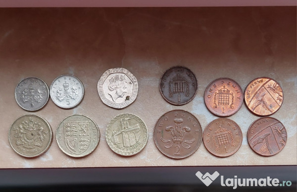 Monede colecție Anglia 