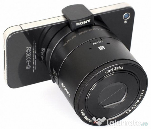 Sony Cyber-shot DSC-QX100 - camera zoom optic 3.6X pentru smartphone 