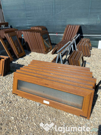 Ferestre termopan stejar auriu de la pretul afisat