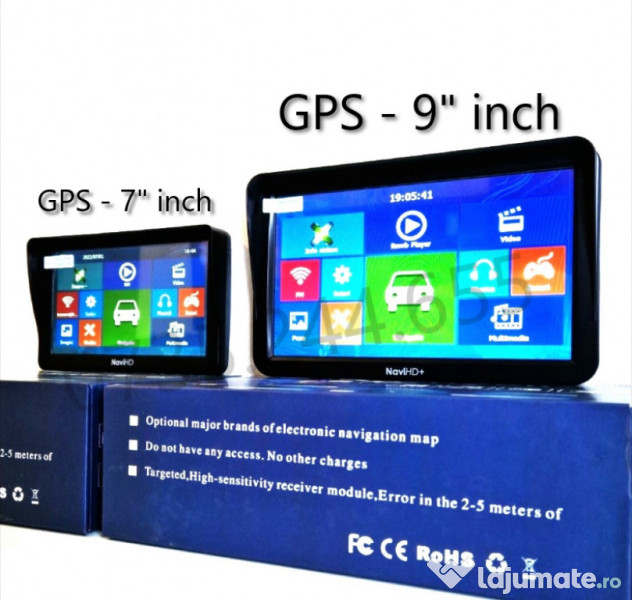 GPS Navigatii 7" - 9" inch HD,16Gb,Modele NOI pt Camion,TIR 