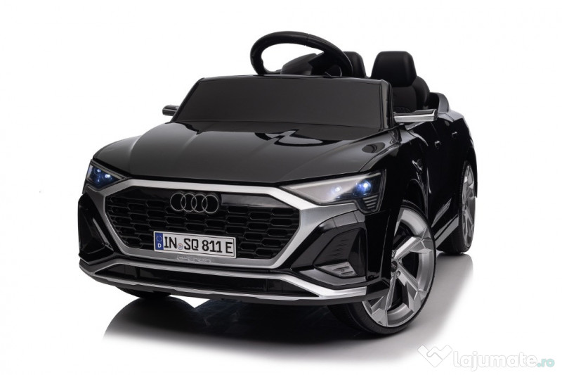 Masinuta electrica pentru copii Audi SQ8 2x 35W 12V MP3 player #BLACK 