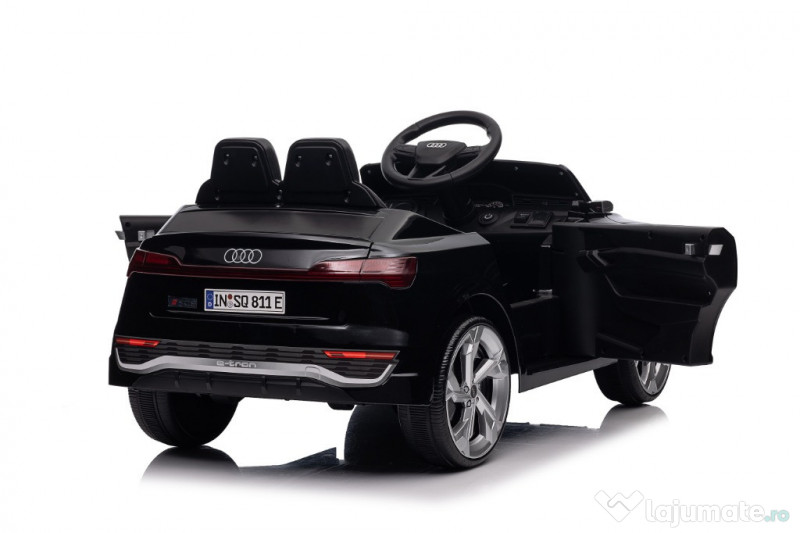Masinuta electrica pentru copii Audi SQ8 2x 35W 12V MP3 player #BLACK 