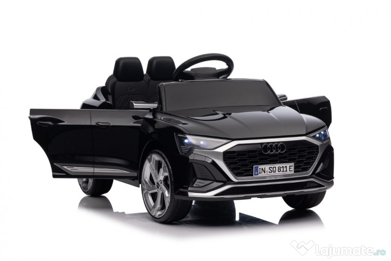 Masinuta electrica pentru copii Audi SQ8 2x 35W 12V MP3 player #BLACK 