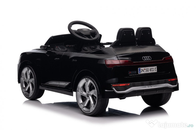 Masinuta electrica pentru copii Audi SQ8 2x 35W 12V MP3 player #BLACK 
