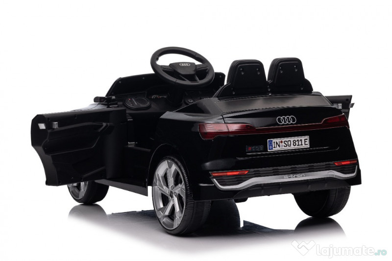 Masinuta electrica pentru copii Audi SQ8 2x 35W 12V MP3 player #BLACK 