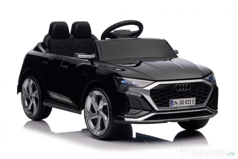 Masinuta electrica pentru copii Audi SQ8 2x 35W 12V MP3 player #BLACK 