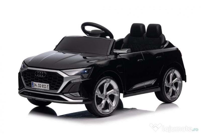 Masinuta electrica pentru copii Audi SQ8 2x 35W 12V MP3 player #BLACK 