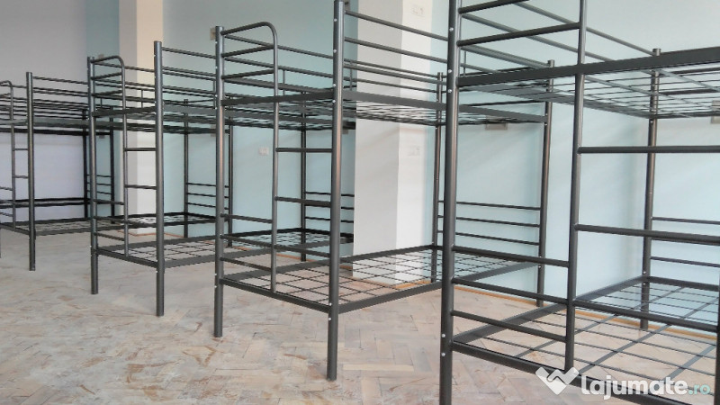 Paturi Metalice Etajate in stoc direct de la producator! 