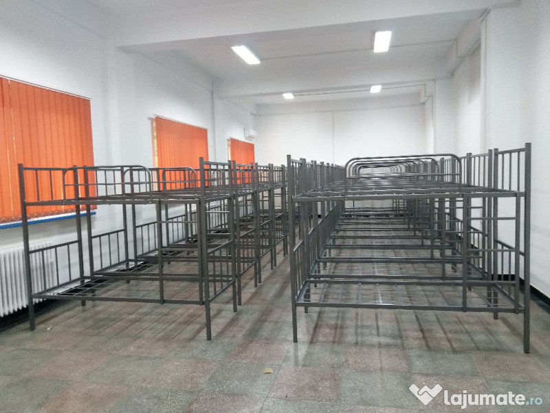 Paturi Metalice Etajate – Disponibile Imediat 