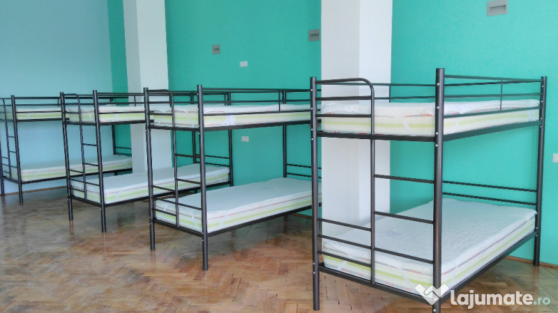 Paturi Metalice Etajate – Disponibile Imediat 