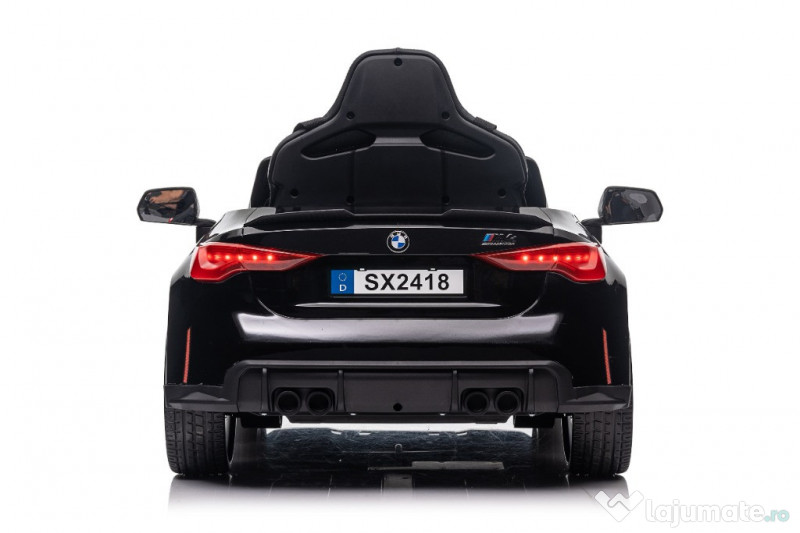 Masinuta electrica pentru copii, Bmw M4 90W 12V 7Ah PREMIUM Black 