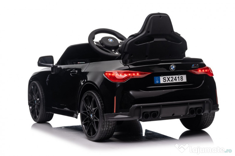 Masinuta electrica pentru copii, Bmw M4 90W 12V 7Ah PREMIUM Black 