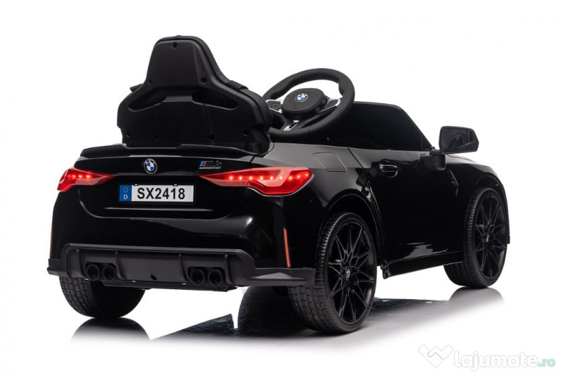 Masinuta electrica pentru copii, Bmw M4 90W 12V 7Ah PREMIUM Black 