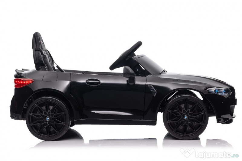 Masinuta electrica pentru copii, Bmw M4 90W 12V 7Ah PREMIUM Black 