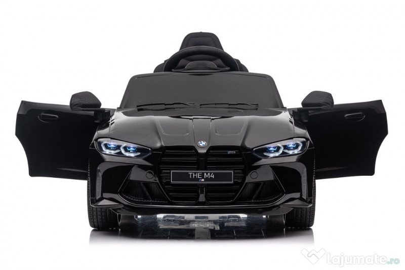 Masinuta electrica pentru copii, Bmw M4 90W 12V 7Ah PREMIUM Black 