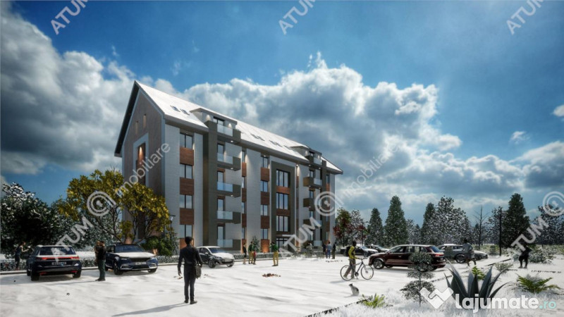 Apartament intabulat cu 2 camere balcon loc parcare in Talma