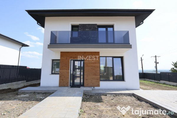Casa 4 camere, teren intre 350-543 mp la strada asfaltata di