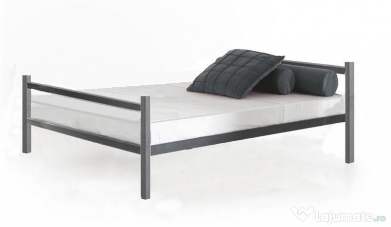 Pat Metalic pentru 1 Persoană – Ofertă Specială – În Stoc 