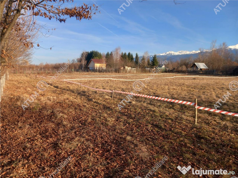 Teren intravilan de 1000 mp in Avrig zona Valea Avrigului 
