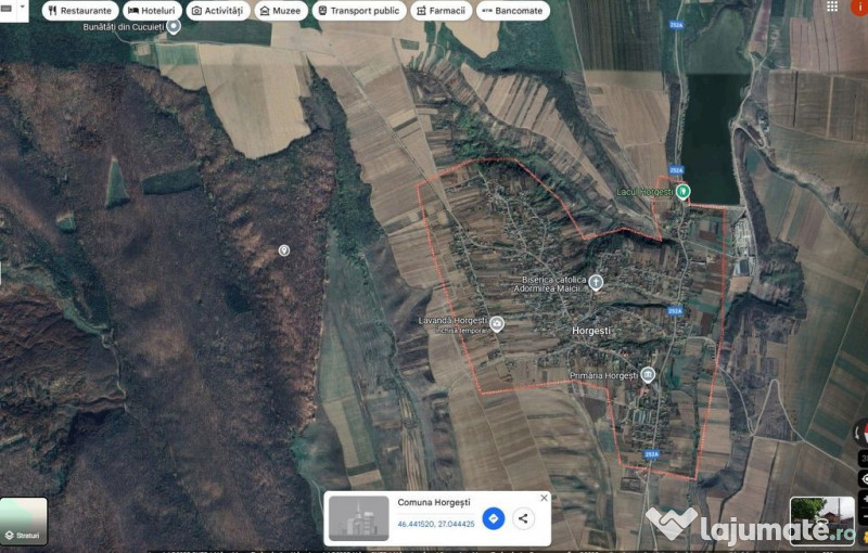 Teren padure, cota de 1/48 Horgesti, ID: R2325871 