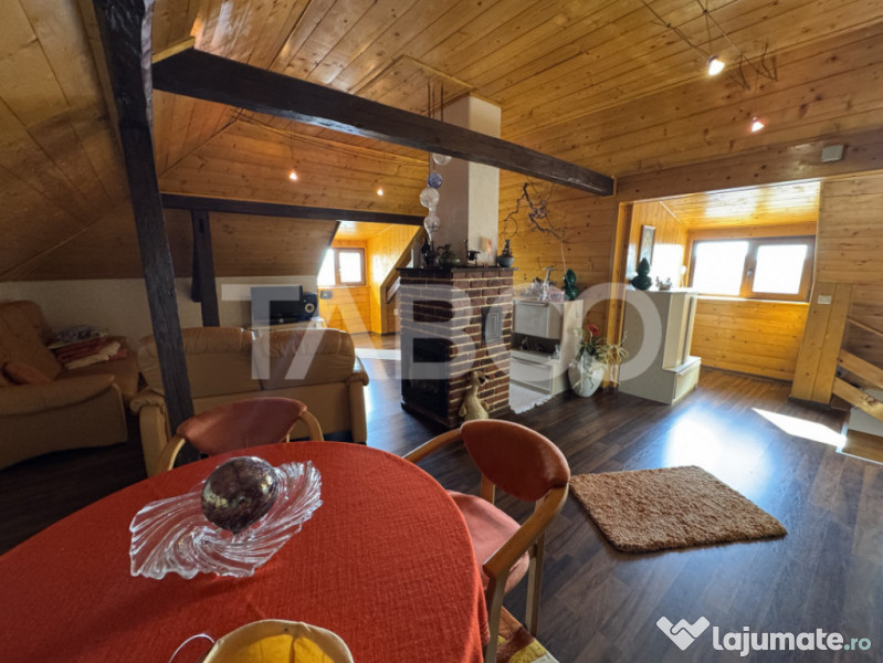 Casa individuala + apartament 2 fronturi teren 584 mp Turnis 