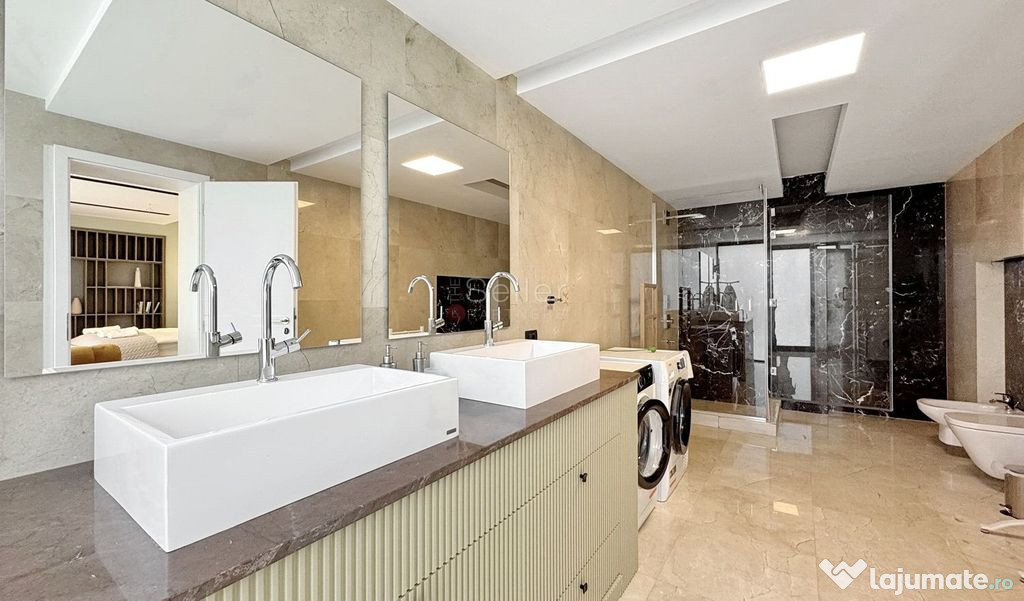 Terase generoase cu vederea spre padure 