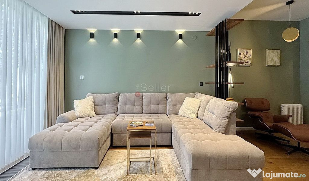 Terase generoase cu vederea spre padure 