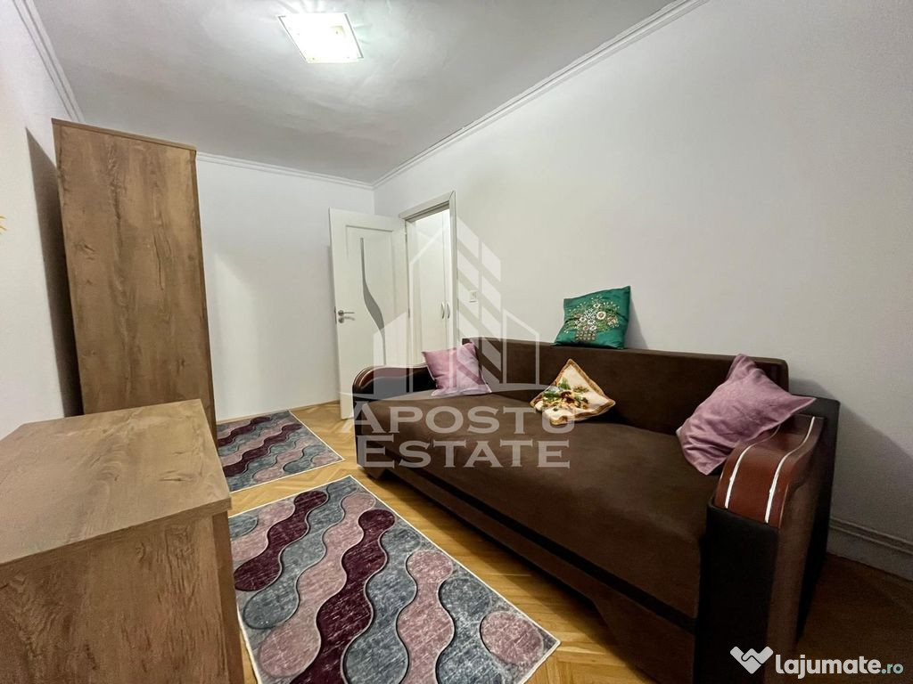 Apartament 3 camere, centrala proprie, zona Complexul stu... 