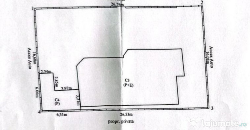 Vilă Modernă P+1 Micro 17 – 261 mp, Panouri Solare 22kW și Teren 436 m