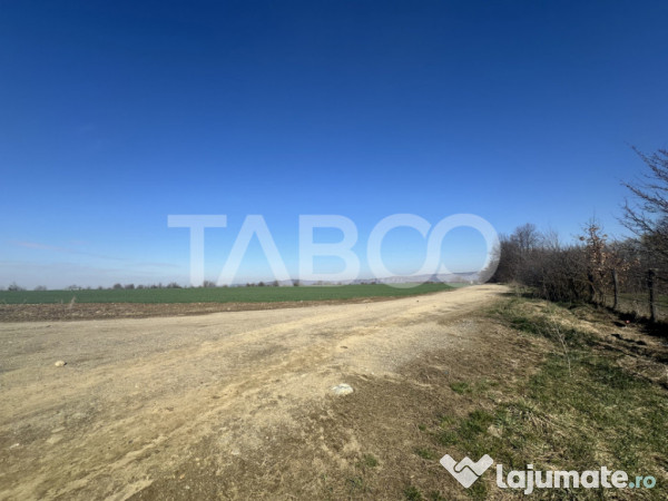 Teren intravilan 2000 mp cu utilitati in apropiere Comuna Dr