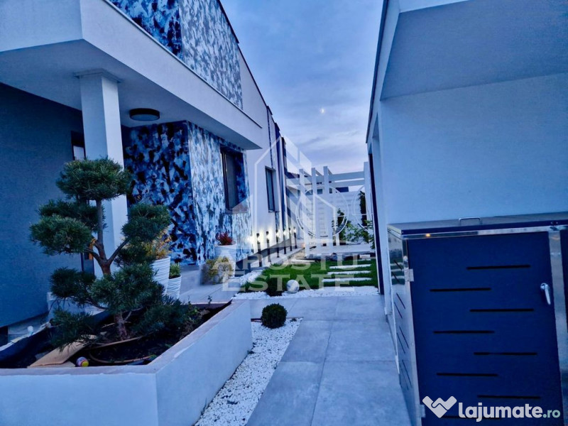 Casa individuala moderna cu 4 camere,2 bai, in Mosnita 