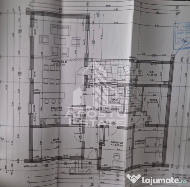 Casa individuala moderna cu 4 camere,2 bai, in Mosnita 