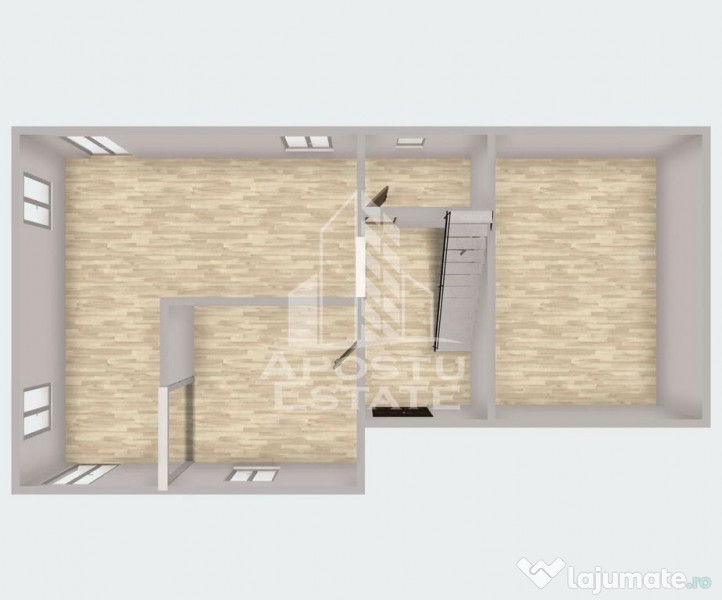 Casa individuala cu 5 camere pe 3 nivele, in Sanandrei