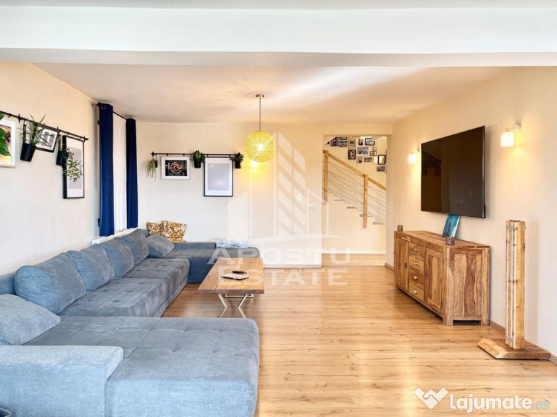 Casa individuala cu 5 camere pe 3 nivele, in Sanandrei