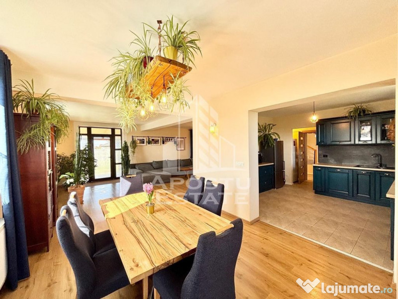 Casa individuala cu 5 camere pe 3 nivele, in Sanandrei