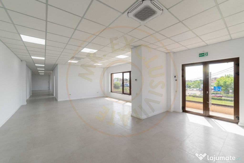 Spațiu comercial generos – 160 mp – poziție premium pe 