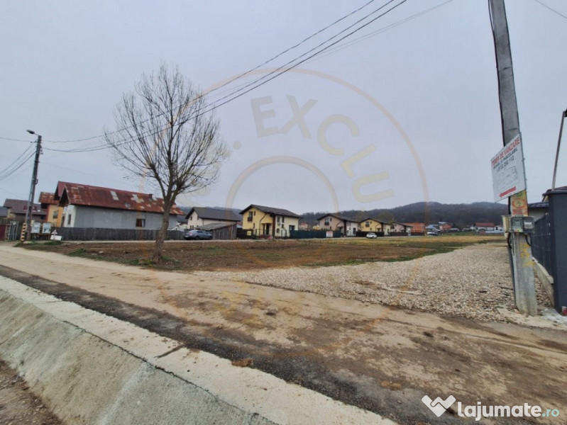 Teren 500-800 mp Braileni-Valea Ursului parcelabil 