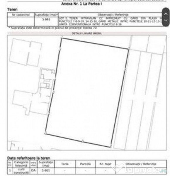 Teren de inchiriat in Berceni 