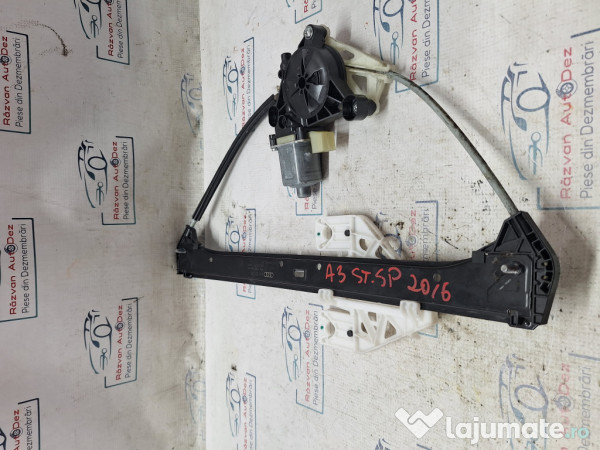 Macara geam stanga spate Audi A3 8V - Motorina 2016