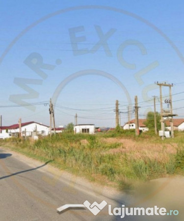 Teren intravilan 2171 mp Cateasca Arges, deschidere 49 ml 