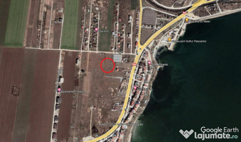 Teren de vanzare zona Golful Pescarului Agigea 