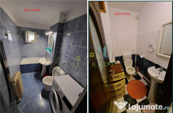 Apartament 3 camere, 2 bai Centrul Civic 