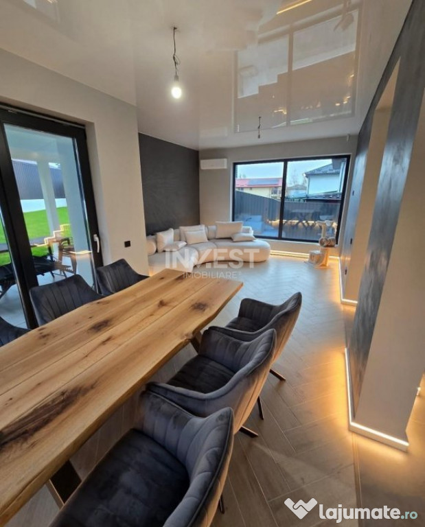 Casă Individuală de lux la cheie cu 4 camere în Bucium 