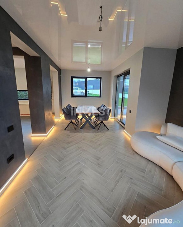 Casă Individuală de lux la cheie cu 4 camere în Bucium 