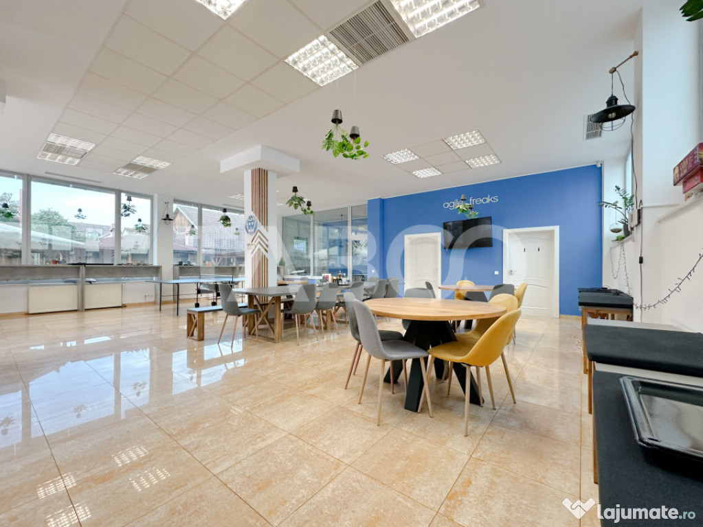 Cladire de birouri finisata la cheie 600 mp utili 15 parcari 