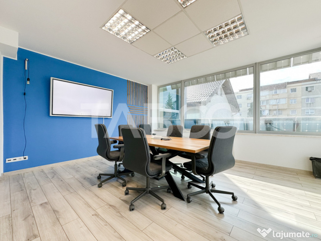 Cladire de birouri finisata la cheie 600 mp utili 15 parcari 